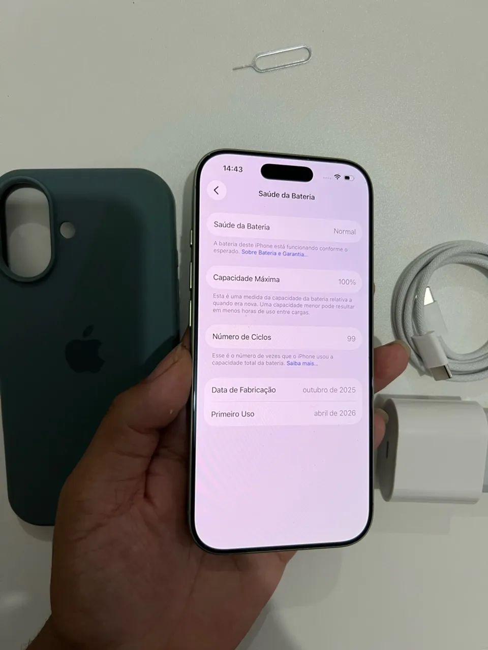 iPhone 17 256gb impecável - Foto 4