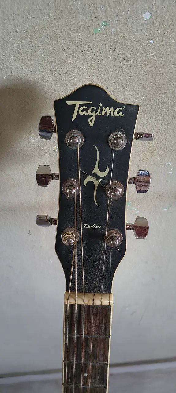 Violão Tagima com suporte  - Foto 4