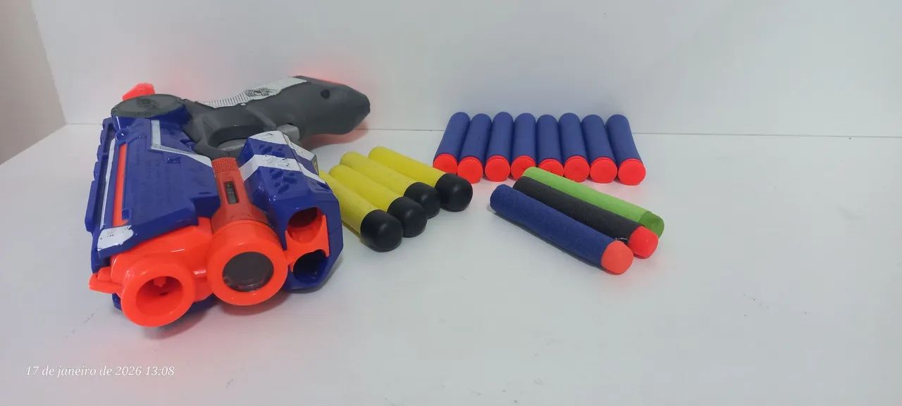 Nerf firestriker com mira da Hasbro - Foto 2