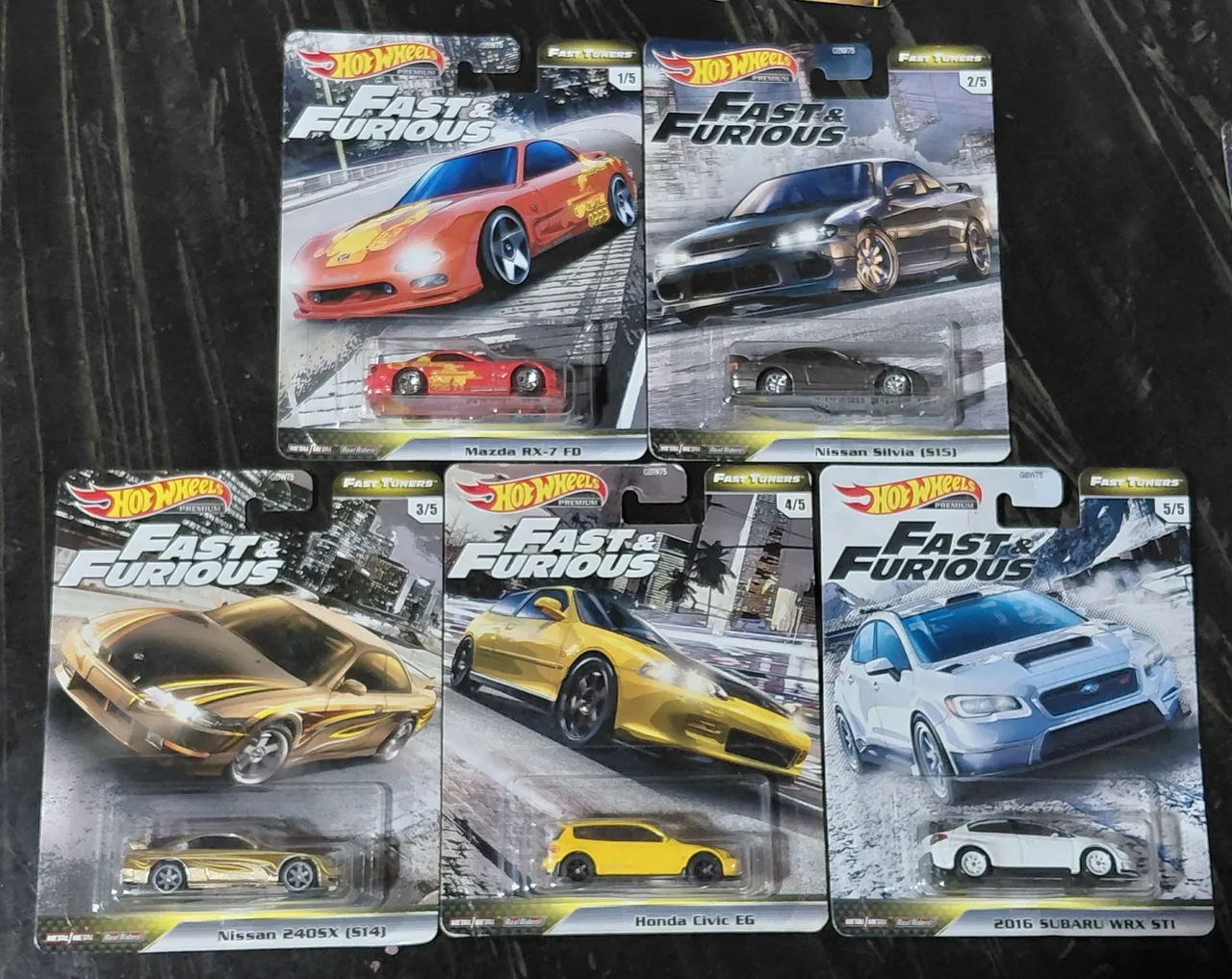 Hot Wheels Premium Set Completo Euro Speed Laferrari - Hobbies e