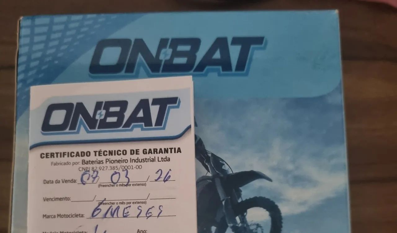 Bateria para moto 7v - Foto 4