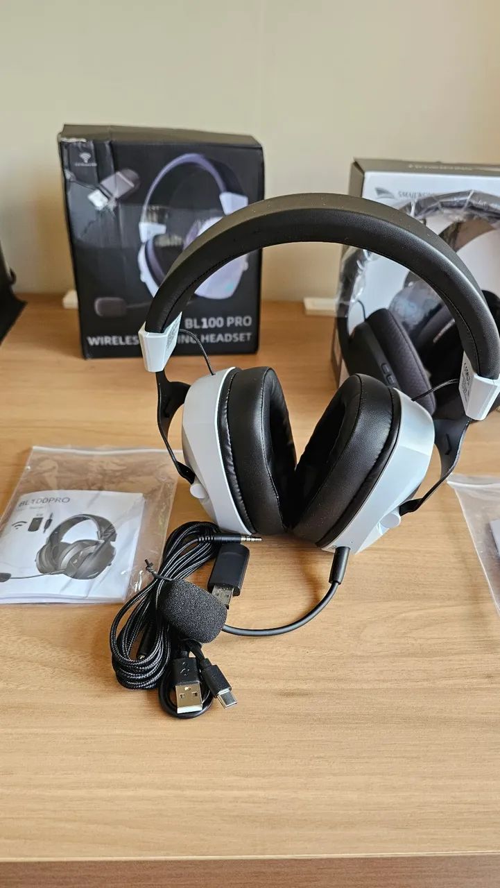 Headset sem fio SmaILWOLF L80 - Foto 4