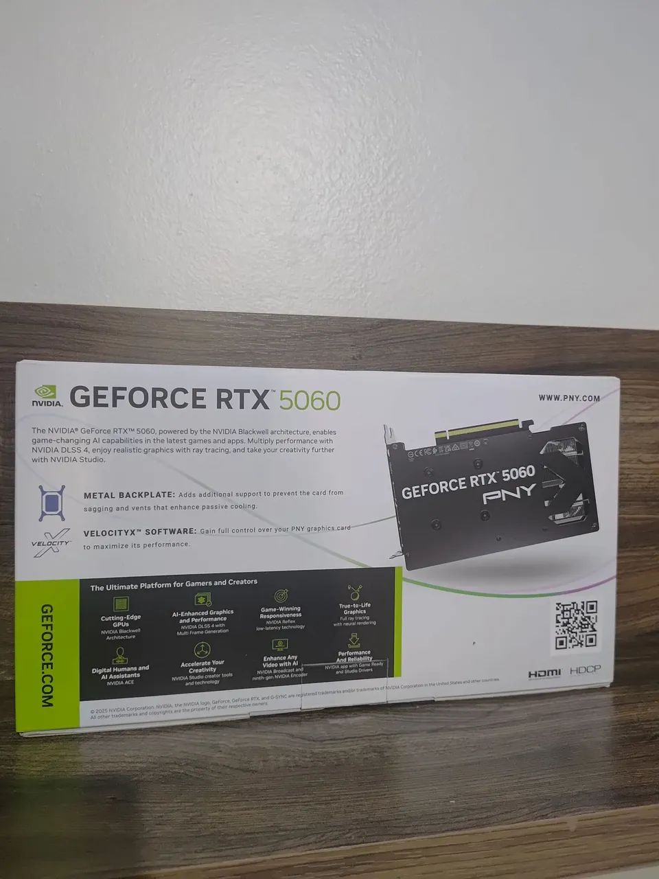 Placa de video PNY Geforce RTX 5060 lacrada - Foto 2
