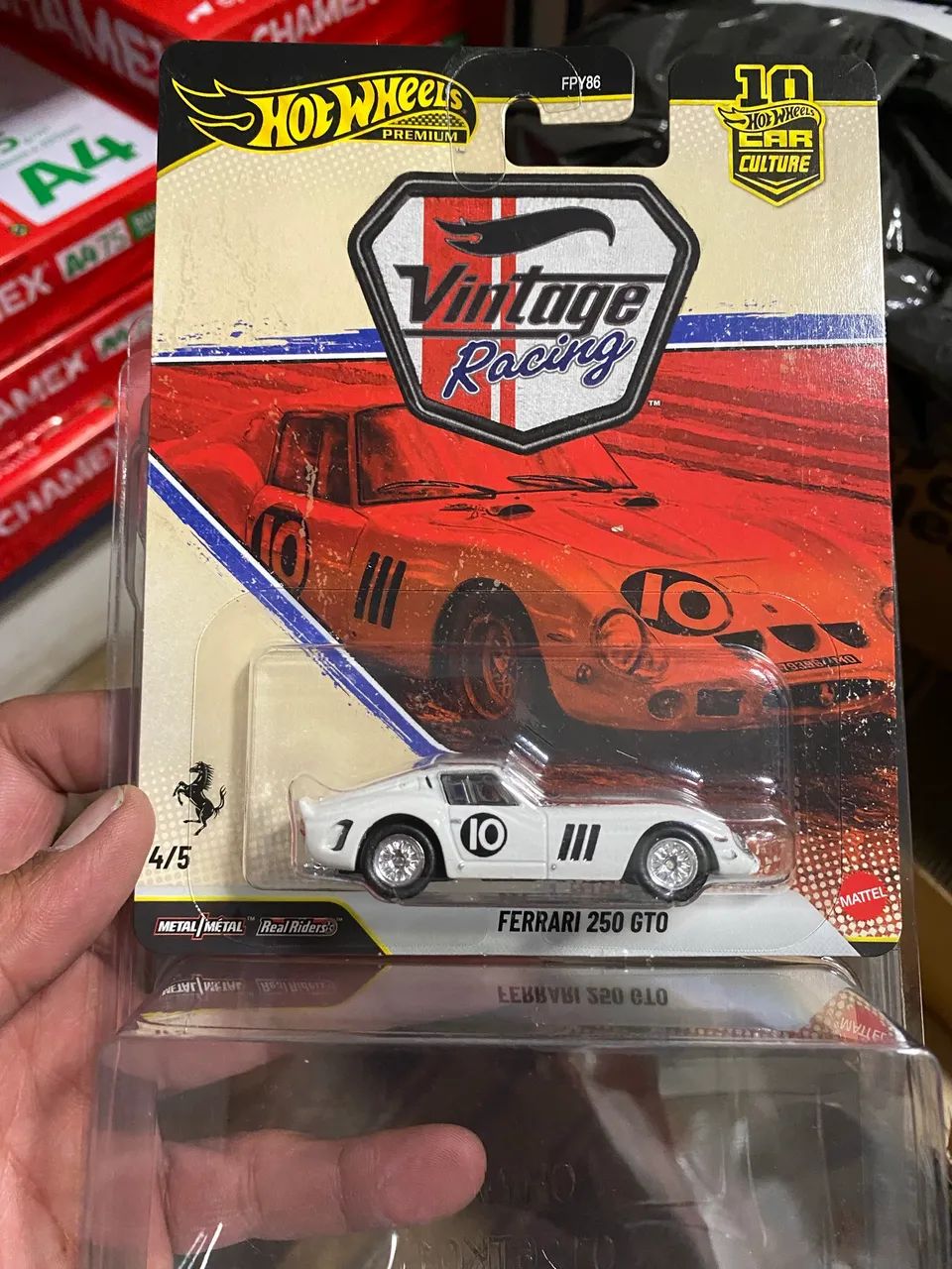 Hot wheels premium Ferrari GTO 250