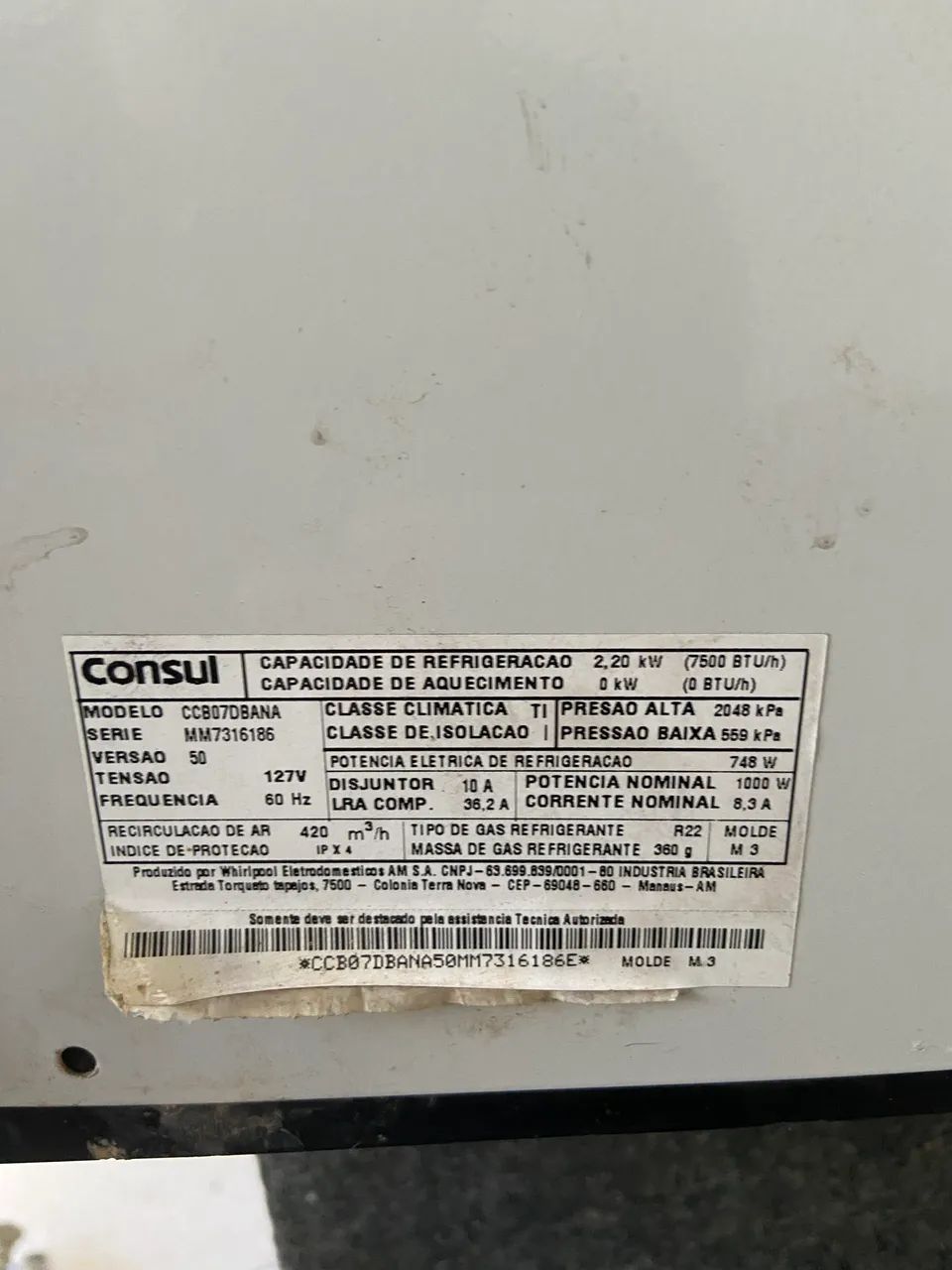 Ar condicionado de janela Consul - Foto 4