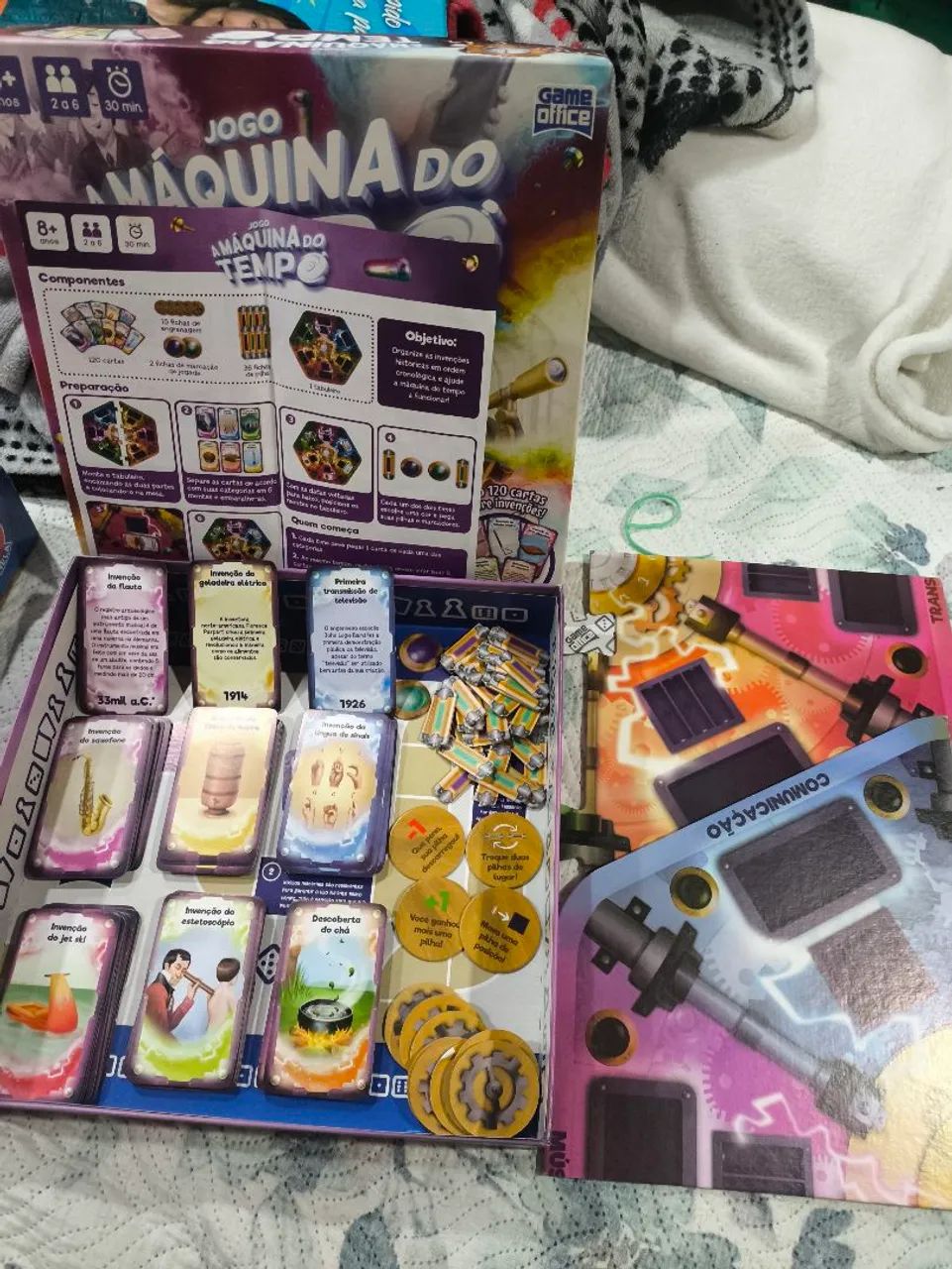 Jogo de Tabuleiro A Máquina do Tempo - Foto 3