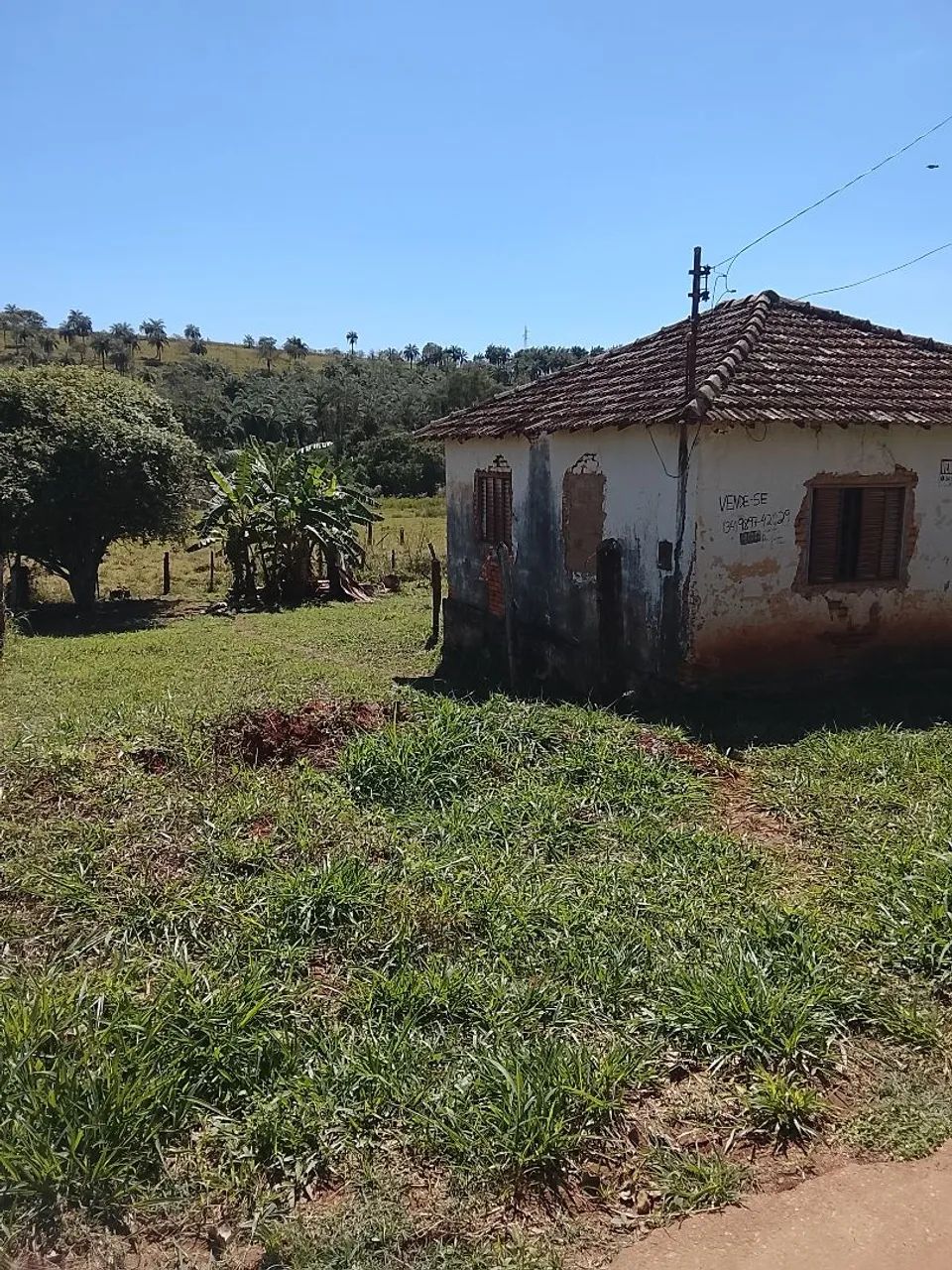 Lote contendo uma casa antiga