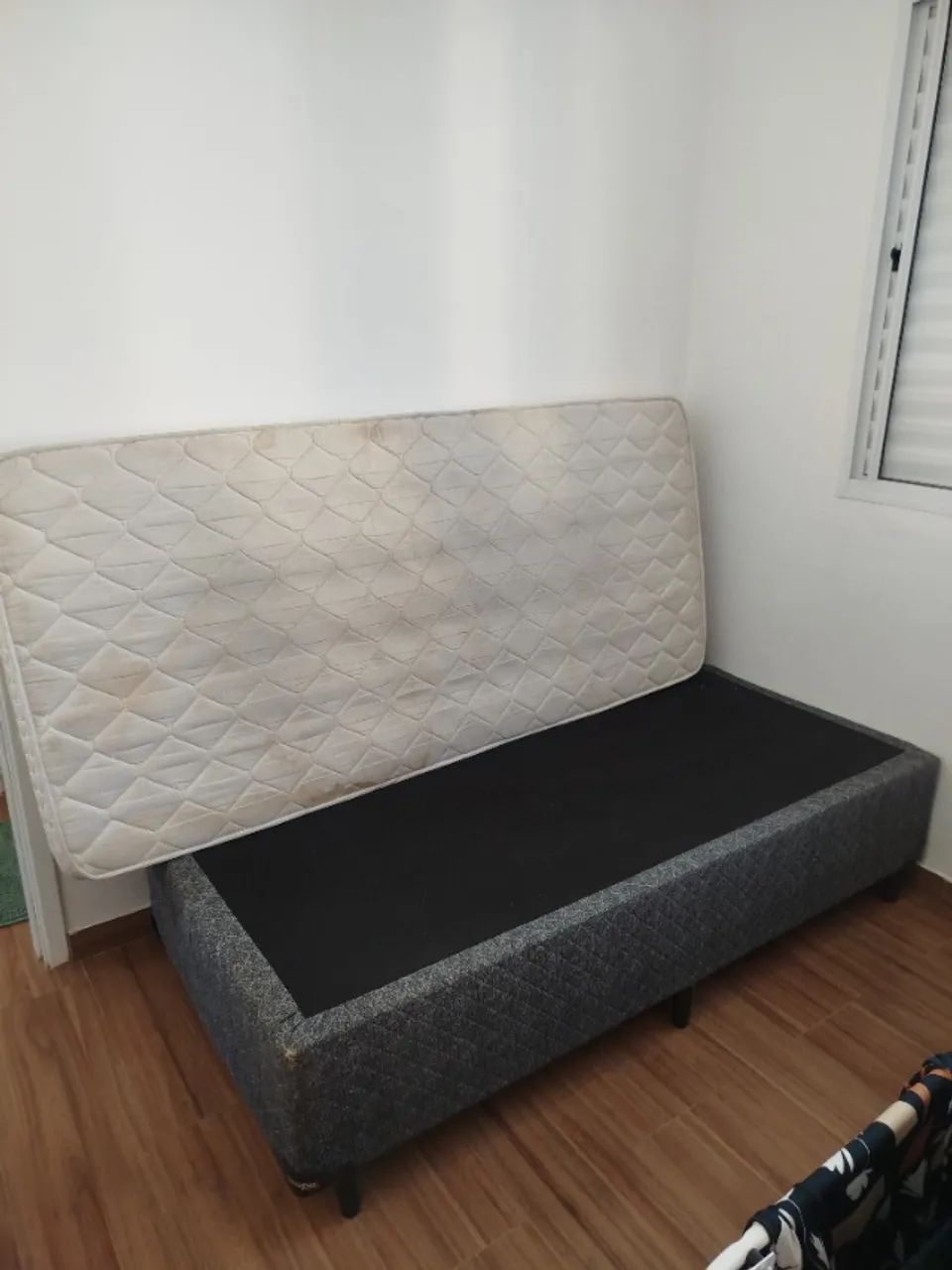 Cama box solteiro (usada) - Foto 2