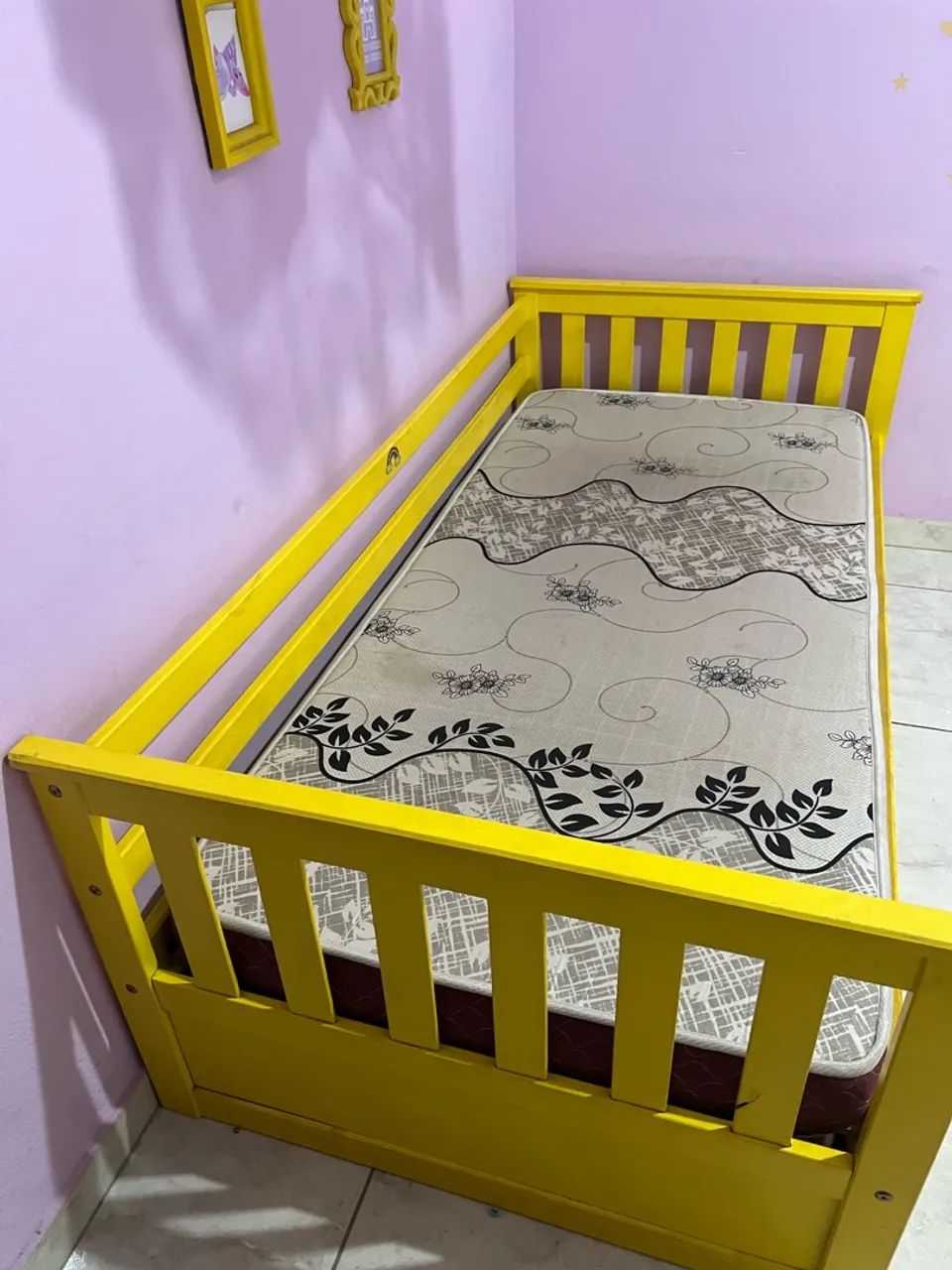 Bicama infantil com um colchão  - Foto 2
