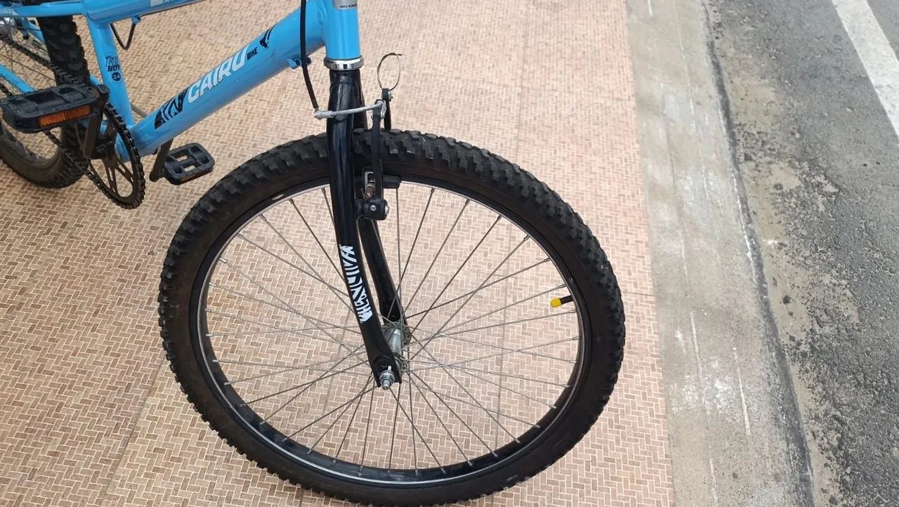 Bicicleta Flash Boy Cairu Azul - Foto 4