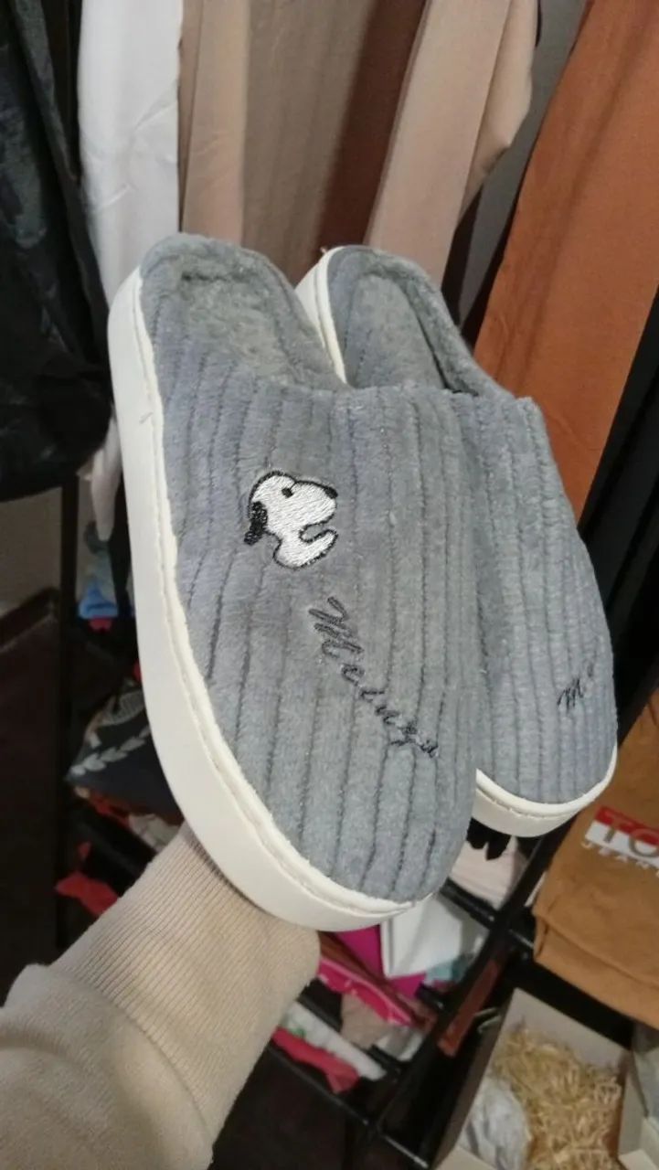 Pantufinha chinelo quentinhos - Foto 3