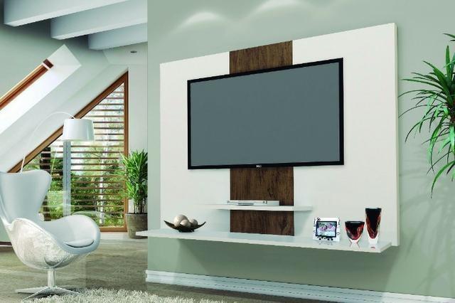Painel Tv Zaion 42 pol Prateleiras- Produto Novo e com Garantia * Entrega Rápida