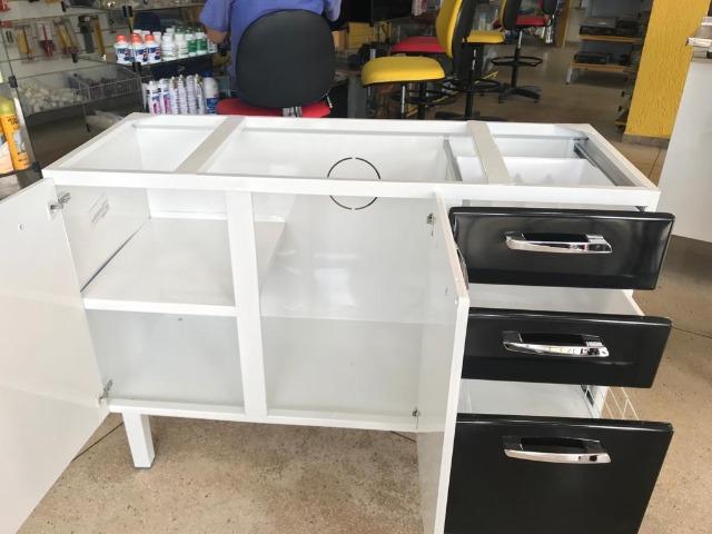 Gabinete HB 1,20 Para Pia de Cozinha Totalmente Organizada e Moderna - Foto 2