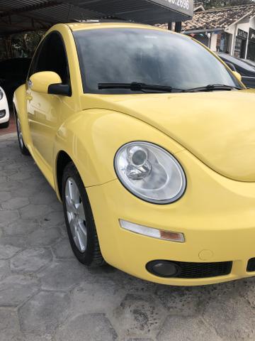 Vw New Beetle automático teto couro o top leia - Foto 3