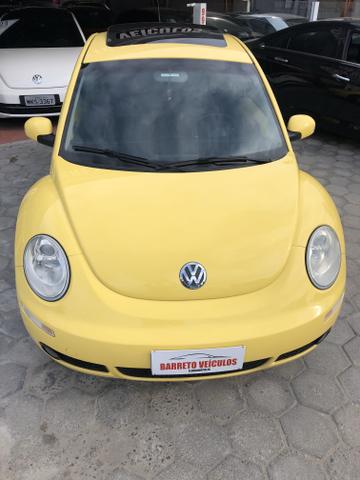 Vw New Beetle automático teto couro o top leia - Foto 5