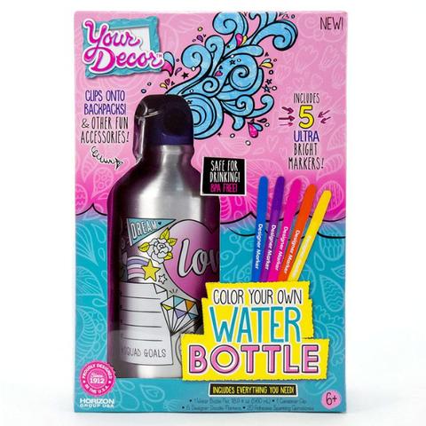 Garrafa Para Colorir Customizável 560ml - Your Decór
