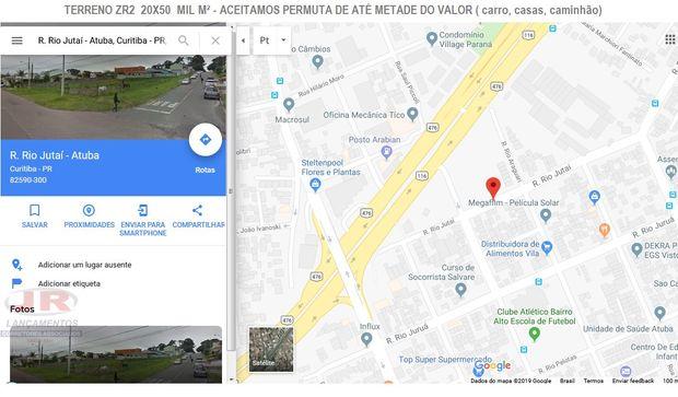Terreno à venda em Atuba, Curitiba cod:TR201