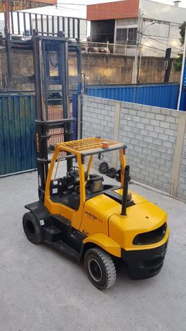 Empilhadeira Hyster FT capacidade 7,0 ton - Foto 6