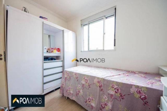 Apartamento com 2 dormitórios para alugar, 54 m² por R$ 1.800,00/mês - Protásio Alves - Po - Foto 6