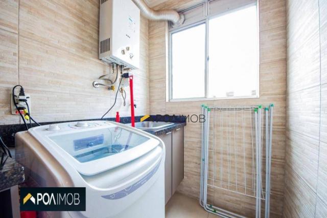 Apartamento com 2 dormitórios para alugar, 54 m² por R$ 1.800,00/mês - Protásio Alves - Po - Foto 14