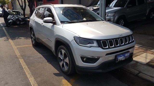 JEEP COMPASS LONGITUDE 2017 FLEX COMPLETO ÓTIMO ESTADO