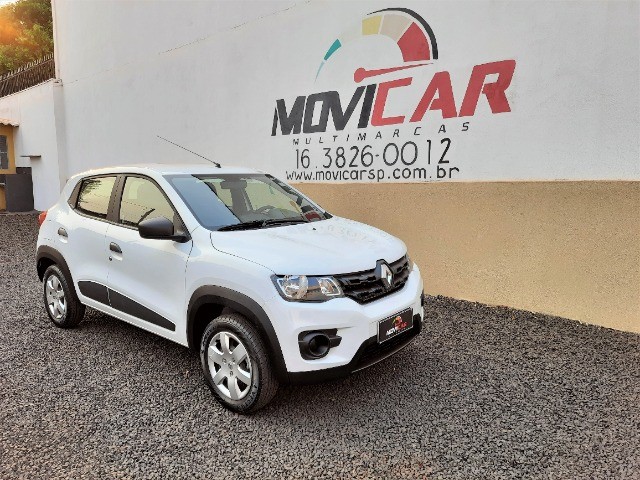 RENAULT KWID ZEN COMPLETO 2019 30 KM NÃO ONIX HB20 UNO PALIO SANDERO