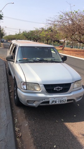 S10 DIESEL 1999 MOTOR 2.5 PRATA CABINE DUPLA