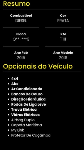 2016 CHEVROLET S10 LTZ DD4A