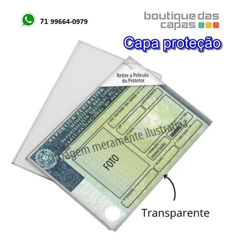 Capa acrílico Porta Cnh proteção Carteira Habilitação - Celulares e  telefonia - Paralela, Salvador 894525093 | OLX