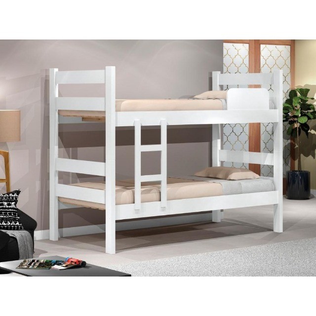 Promoção! Beliche Prisma Plus Branco Até 12x - Frete Grátis