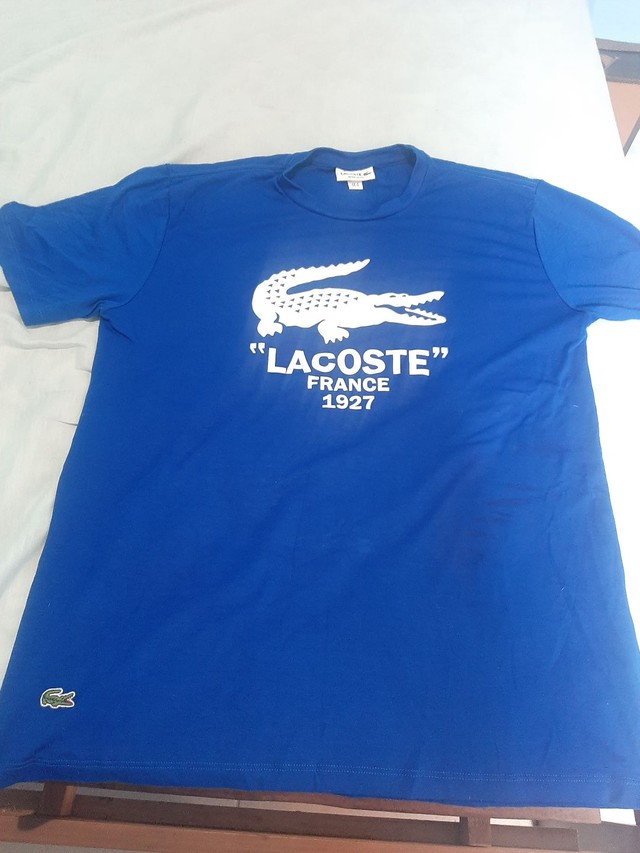 camisas lacoste primeira linha