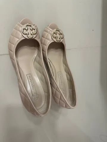 Peep Toe Capodarte couro Metalassê  - Foto 2