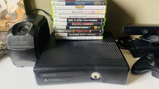 XBOX 360 Desbloqueado 1TB + Jogos Top