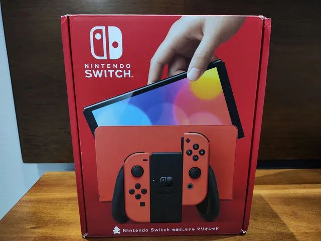 Nintendo Nintendo Switch OLED OLED 64GB cor vermelho