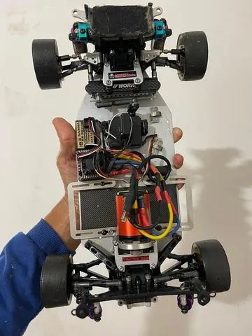 Automodelo drift  rc carrinho controle remoto   - Foto 4
