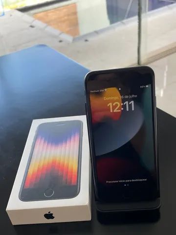 iPhone SE 3ª geração 64GB 5g preto/midnight - Foto 4