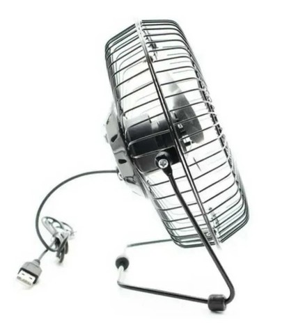 Ventilador Usb Portatil Notebook Pc Articulavel De Mesa 18 Cm Medio - Foto 3