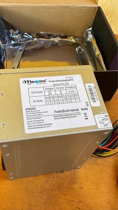 Fonte de Alimentação para Computador - 500W