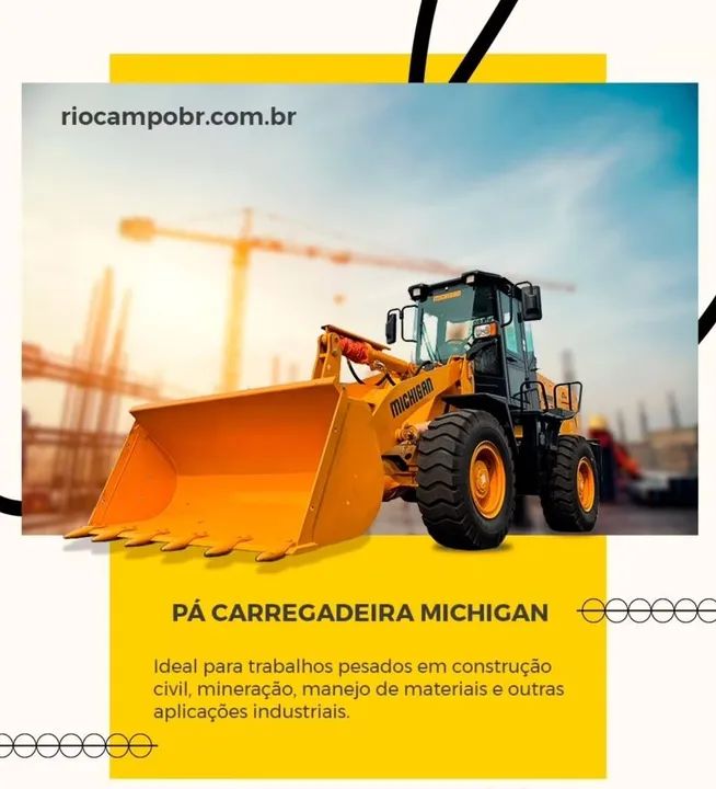 Pá Carregadeira Michigan - Foto 2