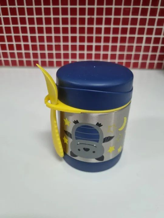 Pote Térmico com Talher Zoo Skip Hop Morcego