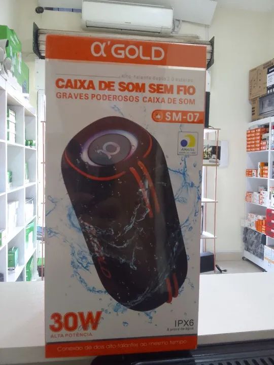 Caixa de som a prova d'água  - Foto 2