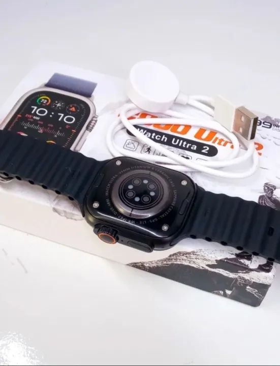 Smartwatch C800 Ultra 2 - Preto - Foto 3