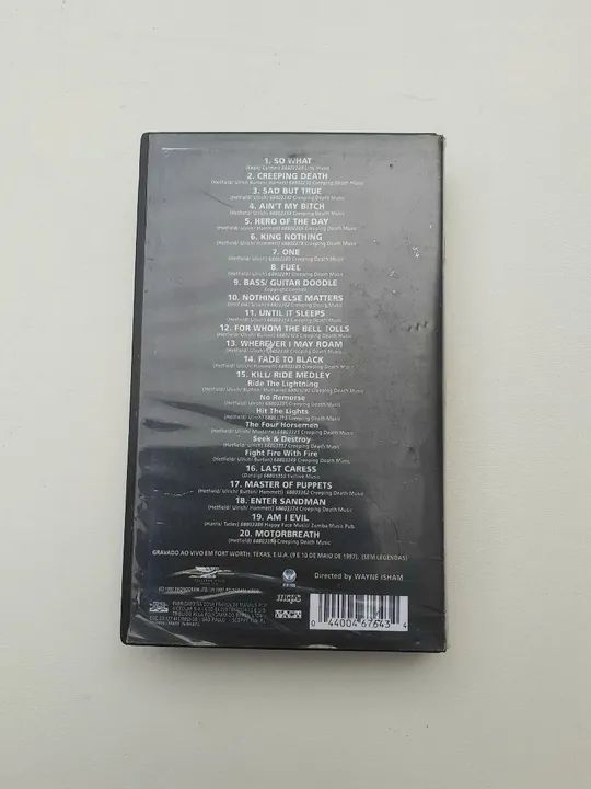 Metallica cunning stunts 1997 VHS  - Foto 6