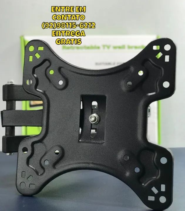 Suporte Articulado Retrátil Para Tv 10''-55'' Polegadas- Entregas 9h as 22h - Foto 2