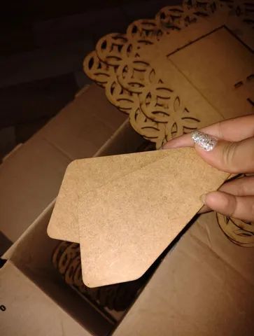 porta retratos com borda geométricas  - Foto 4