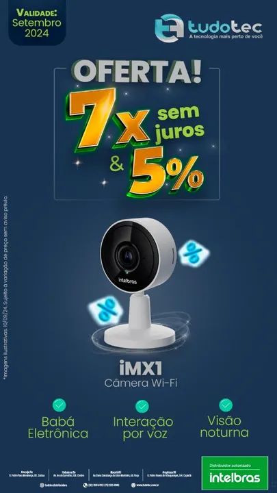 Câmeras wi-fi Intelbras  - Foto 2