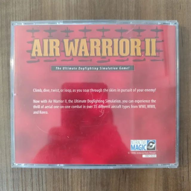 CD-ROM Jogo PC Air Warrior II *original, americano - Foto 2