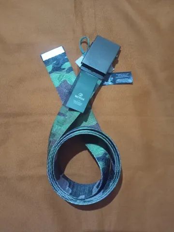 Cinto Camuflado Dupla face - Novo  - Foto 2