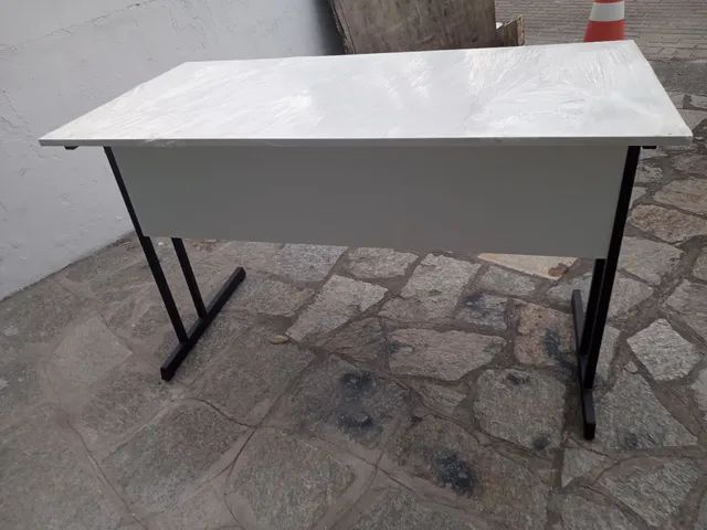 Mês para escritorio slim branca  - Foto 5