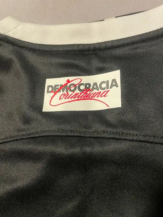 Camisa Retrô Corinthians Democracia  - Foto 4